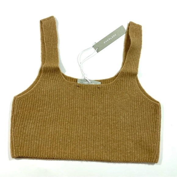 New Everlane The Cozy Stretch Tank Top Size Medium - Picture 4 of 7